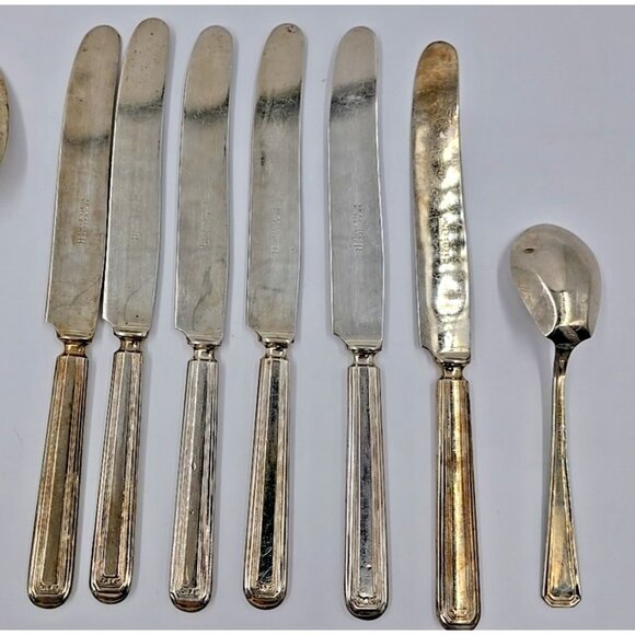 Wm. A. Rogers 25 Piece Nickel Silver Flatware Spoons Forks Knives Replacements - Picture 8 of 13